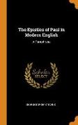 The Epistles of Paul in Modern English: A Paraphrase