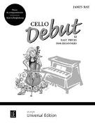 Cello Debut – Klavierbegleitung für 1-2 Violoncelli mit CD und Klavierbegleitung