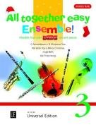 All together easy Ensemble! für flexibles Ensemble/ Klavier ad lib