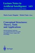 Conceptual Structures: Theory, Tools and Applications