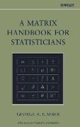 A Matrix Handbook for Statisticians