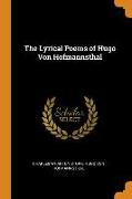 The Lyrical Poems of Hugo Von Hofmannsthal