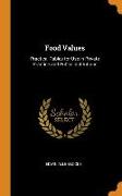 Food Values: Practical Tables for Use in Private Practice and Public Institutions