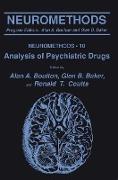 Analysis of Psychiatric Drugs