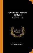 Qualitative Chemical Analysis: A Laboratory Guide