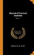 Manual of Practical Anatomy, Volume 1