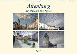 Altenburg, die Stadt des Skat-Spiels (Wandkalender 2020 DIN A3 quer)