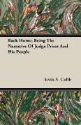 Back Home, Being the Narrative of Judge Priest and His People