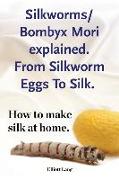 Silkworms Bombyx Mori explained. From Silkworm Eggs To Silk. How to make silk at home