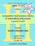 Practice Word Problems: Level 3 (ages 11-13)