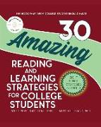 30 Amazing Reading and Learning Strategies for College Students