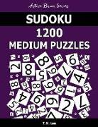 Sudoku 1200 Medium Puzzles: Keep Your Brain Active For Hours
