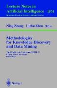 Methodologies for Knowledge Discovery and Data Mining