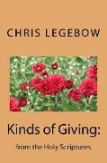 Kinds of Giving: from the Holy Scriptures