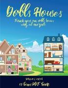 Scissor Control (Doll House Interior Designer): Furnish your own doll houses with cut and paste furniture. This book is designed to improve hand-eye c