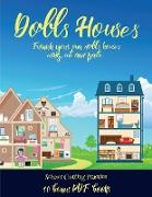 Scissor Cutting Practice (Doll House Interior Designer): Furnish your own doll houses with cut and paste furniture. This book is designed to improve h