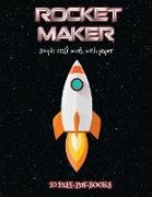 Simple craft work with paper (Rocket Maker): Make your own rockets using cut and paste. This book comes with collection of downloadable PDF books that