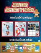 Art and Craft ideas with Paper (Advent Activity Book): This book contains 30 fantastic Christmas activity sheets for kids aged 4-6