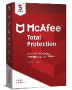 McAfee Total Protection 5 Device (Code in a Box). Für Windows 7/8/10/MAC/Android/iOs
