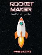 Craft Ideas for 5 year Olds (Rocket Maker): Make your own rockets using cut and paste. This book comes with collection of downloadable PDF books that