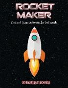 Cut and Paste Activities for 2nd Grade (Rocket Maker): Make your own rockets using cut and paste. This book comes with collection of downloadable PDF