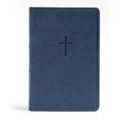 CSB Everyday Study Bible, Navy Cross Leathertouch