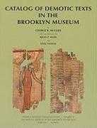 Catalog of Demotic Texts in the Brooklyn Museum