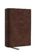 The Net, Abide Bible, Leathersoft, Brown, Comfort Print