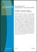 ZGMTH - Zeitschrift der Gesellschaft für Musiktheorie - Sonderausgabe 2010
