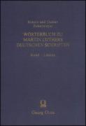 Wörterbuch zu Martin Luthers Deutschen Schriften Kund – Länden