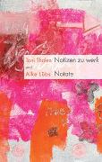 Notizen zu werk / Notate