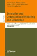 Enterprise and Organizational Modeling and Simulation