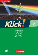 Klick! Biologie, Physik, Chemie, Alle Bundesländer, Band 7, Biologie, Physik, Chemie, Arbeitsheft - Lehrerfassung mit CD-ROM