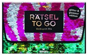 Rätsel to go Denksport-Mix: glitter edition