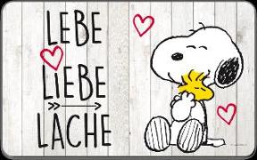Snoopy Brettchen "Lebe, Liebe, Lache"