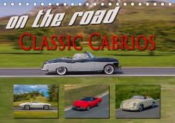 on the road Classic Cabrios (Tischkalender 2020 DIN A5 quer)