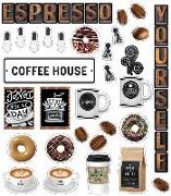 Industrial Cafe Espresso Yourself Mini Bulletin Board Set