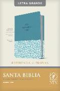 Santa Biblia Ntv, Edición de Referencia Ultrafina, Letra Grande (Letra Roja, Sentipiel, Azul)