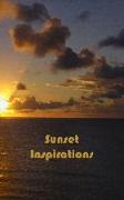 Sunset Inspirations: Journal/diary/notebook 150 page paperback lined Watercolor series