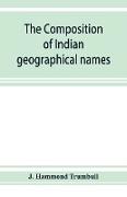 The composition of Indian geographical names