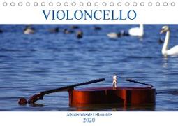 VIOLONCELLO - atemberaubende Cellomotive (Tischkalender 2020 DIN A5 quer)