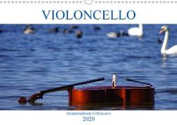 VIOLONCELLO - atemberaubende Cellomotive (Wandkalender 2020 DIN A3 quer)