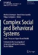 Complex Social and Behavioral Systems