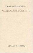 Gedächtnisschrift für Alexander Lüderitz