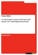 Die Beziehung zwischen DDR und BRD anhand der Staatsbürgerkundebücher