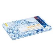 Azulejos Designdose mit 12 Premium-Buntstiften und 2 Schablonen