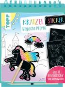 Kratzel-Stickerbuch Magische Pferde