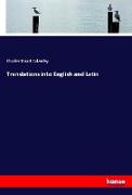 Translations into English and Latin