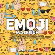Emoji Malbuch: Emoji Buch mit Collagen mit Lustige Malvorlagen für Kinder, Jungen, Mädchen und Jugendlich