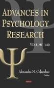 Advances in Psychology Research. Volume 140